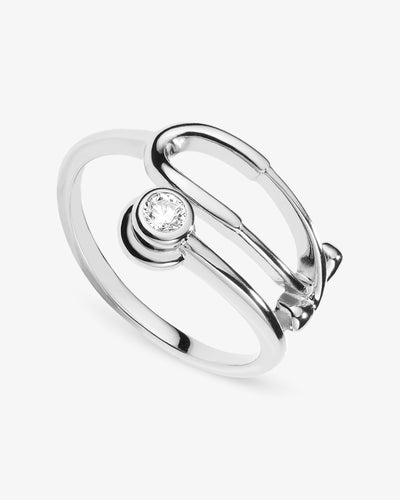 Stethoscope Diamond Ring